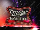 Vivid Led Miller Lite Beer High Life Bar 24 x18  Neon Sign Lamp With Dimmer