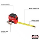 Milwaukee Mini Tape Measure Keychain 6ft   2m 48-22-1706 Functional Tool New