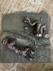 Custom 12   x 13    Heavy Hand-sculpted Alien Hive Plaque - Bio-mechanical Art Piece