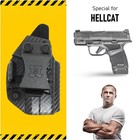 Kydex Iwb Holster For Springfield Hellcat By Houston - Carbon Fiber - Right