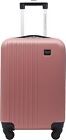Travelers Club Cosmo Hardside Spinner Luggage  Carry-on 20-inch  Rose Gold 