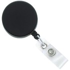 Heavy Duty Metal Retractable Badge Reel With Chain Pull - Belt Clip Id Holder
