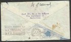 Spain To Uruguay  1931  Air Mail Cover  Good Franking  Vf