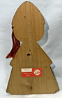 1960 s Ussr Salvo Wooden Wall Or Shelf 5 5  Tall Doll Folk Art Souvenir