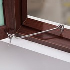 10pcs 4  Cabin Hook Eye Latch Gate Door Swivel For Window Door Hook  Silver Tone