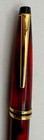 Cross Radiance Marble Red   Gold Rollerball  Vintage