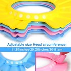 Ewin Soft Adjustable Baby Kids Children Shpoo Bath Bathing Shower