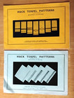 Vintage Lot 5 Swedish Weaving Huck Towel Patterns Mildred V Krieg 1936-1950  1 