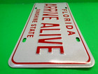  Florida Arrive Alive Sunshine State  Front License Plate  State Issue  Nos