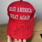 President Donald Trump Signed Maga Hat 45-47 Autographed Coa Hologram