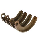 Brake Shoes Set Of Four Fits Massey Ferguson 135 165 830480m92