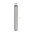 Uxcell 1 8-inch X 1-inch Dowel Pins  Heat Treated X 1-inch  Silver