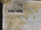 Vintage 1986 New York Harbor Noaa Anchorage Nautical Chart Poster Sounding Feet