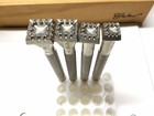 4 Craftool Square Weave Stamp Set Leather Stamping Tools   Ss01 