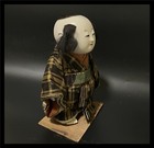Edo Standing Gosho Doll Kimono Ningyo Gofun