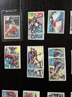 1966 Topps Batman Blue Bat puzzle Back Card Lot - 22 44 Set   Dupes  31 Total 