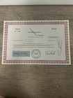 Xenerex Diversified Energy Programs 1983 Stock Certificate Colorado 1000 Shares