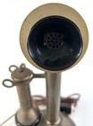 Antique Western Electric Brass Candlestick Phone Telephone Rotary Dial Untested