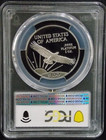 1997 W  100 Proof Platinum 1oz Ounce Eagle Statue Of Liberty Pcgs Pr 69 Dcam