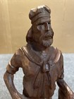 Antique Wooden Hand Carved Sculpture