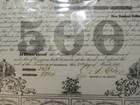 Civil War 1863  500 Confederate War Bond With 6 Coupon Certificates W Coa   y4j 