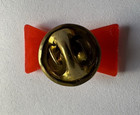 Budweiser Bow Tie Vintage Plastic Lapel Pin - 1980s