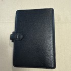 Filofax Pimlico Personal Organiser Grained Black Leather