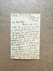Great Britain 1953 Mixed Franking Uprated Postal Card  qeii Slogan Cxl  long Msg