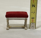 Vintage Ideal Petite Princess Dollhouse Piano Bench Stool
