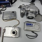 Lot Of 14 Cameras   Camcorder For Parts Or Repair  Sony  Panasonic  Polaroid