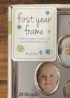 Babys First Year Picture Frame 0-12 Month Baby One Size Silver Frame