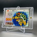 Super Mario Bros  3 Bowser Prism Carddass Bandai 1989 Nintendo Japan Vintage