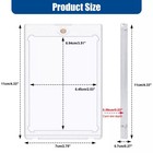 1-100 Pack Magnetic Card Holder 35 55 75 100 130 180 Pt One-touch Uv Protection