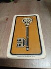 Hoi Polloi Tarot Single Five  Of Wands Only Replacement Card Vtg 1972