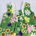 Kumu Hawaii Hawaiian Dress Girls Read Size Sleeveless 70s Mcm Muumuu Floral