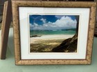 Vintage Kauai Tunnels Beach   Anini Beach Framed Signed Photographs - Hawaii