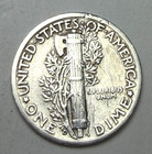 1944 D Mercury Dime Circulated Ungraded- 90  Silver 10c Cent Lot A4