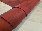 7-8oz Burgundy Latigo Veg Tan Full Grain Leather Holster sheaths sheet panel 25 