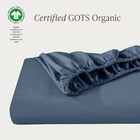 Bare Home Organic Cotton Percale Fitted Bottom Sheet - 260 Thread Count