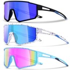 3-pack Kids Sunglasses Uv400 Protection For Boys   Girls  Youth Baseball   Cycli