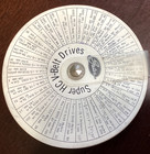 Concise Model  28 Circular Analog Computer Slide Rule Made In Japan Vintage