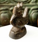 Antique Burmese Weizza Mercury Bronze Hintha Bird Opium Den Weight Voodoo Estate