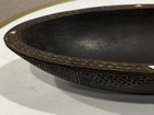 Solid Hand Carved Wood Bowl Papua New Guinea Ceremonial
