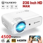 Vankyo Mini Lcd Projector 1080p Hd Video Home Theater Movie Cinema Hdmi Usb