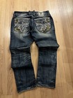 Limited Edition Rare Tiger Print Rock Revival Jeans Men s Size 36