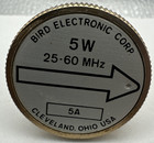 Bird 43 Thruline Wattmeter Element 5w 5a 25-60mhz
