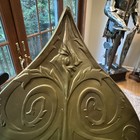 United Cutlery Lord Of The Rings High Elven Warrior Shield Uc1428 W signed Coa