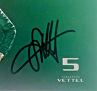     Sebastian Vettel  -  Aston Martin mercedes  -  Signed  -  F1       6x4 Card