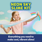 Elmer   s Neon Sky Slime Kit  Slime Supplies Include Transparent Color Liquid Glue