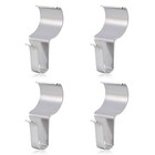 No-hole Hooks Vinyl Siding Hangers - Low Profile- 4pk